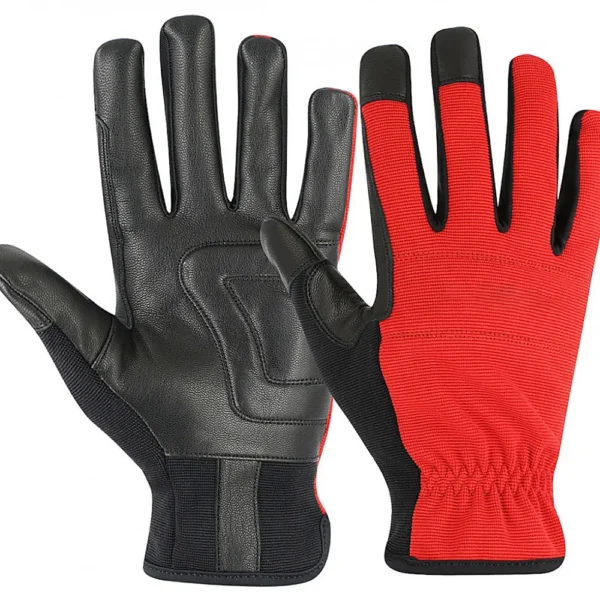 PIP-1110 Goatskin Leather & Foam Padded Mechanics Gloves