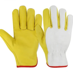 PIP-209 Cowhide Split Leather Driving Gloves - Image 1