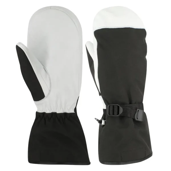 PIP-2104 Soft shell and Removable Fur mitten Soft Shell & Removable Fur Mitten Gloves