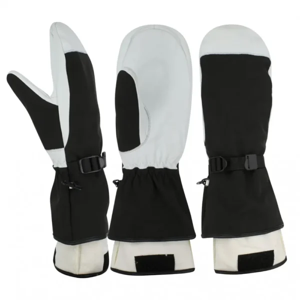 PIP-2105 Soft shell & Removable Fur mitten Soft Shell Mittens with Removable Fur
