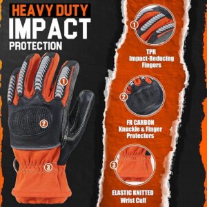 Synthetic Leather Gloves