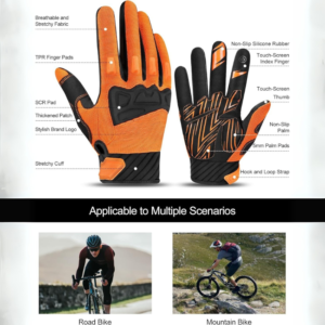 Durable Stretch Riding Gloves - Image 2