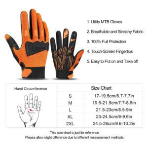 Durable Stretch Riding Gloves - Image 1
