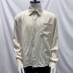 Cotton Long Sleeve Mens Shirts Slim Fit