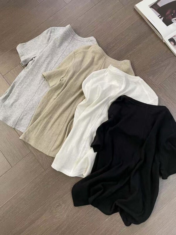 jersey linen tee jersey linen tee