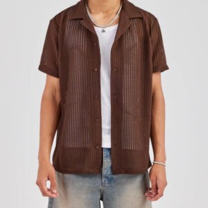 Oversized Camp Shirt for Man