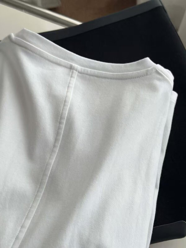 New Cotton Fabric Sexy Crewneck Long Sleeve Women Shirt Soft White Shirts Fashion Tees High Quality Tshirt Girls