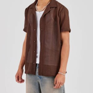 Oversized Camp Shirt for Man