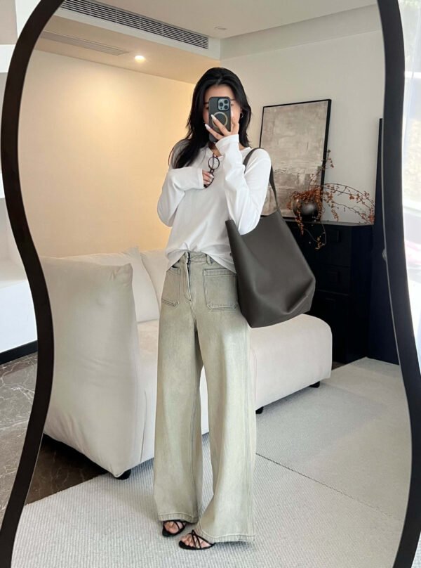 New Cotton Fabric Sexy Crewneck Long Sleeve Women Shirt Soft White Shirts Fashion Tees High Quality Tshirt Girls