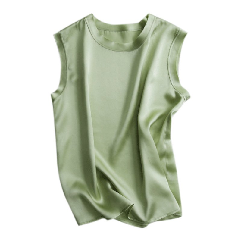 Summer Fashion High-Quality Silk Top for Women