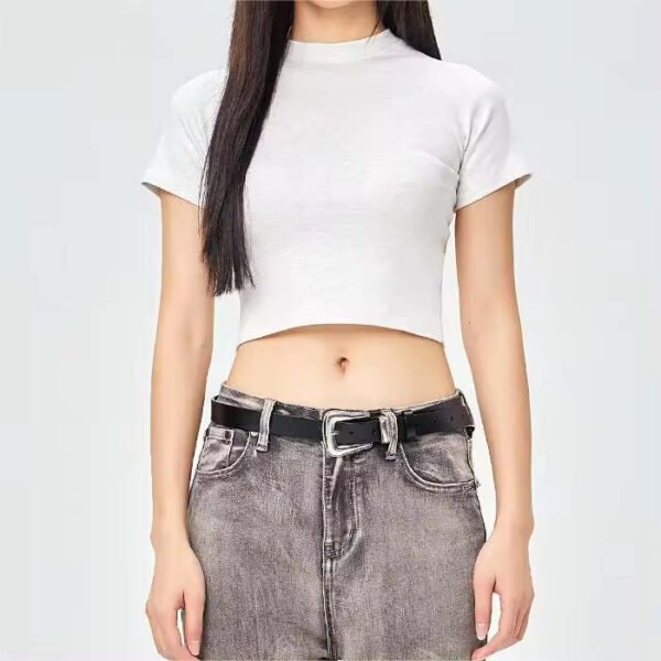 Custom Logo Women’s Fitness Yoga Crop Top