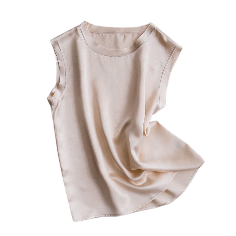 Summer Fashion High-Quality Silk Top for Women