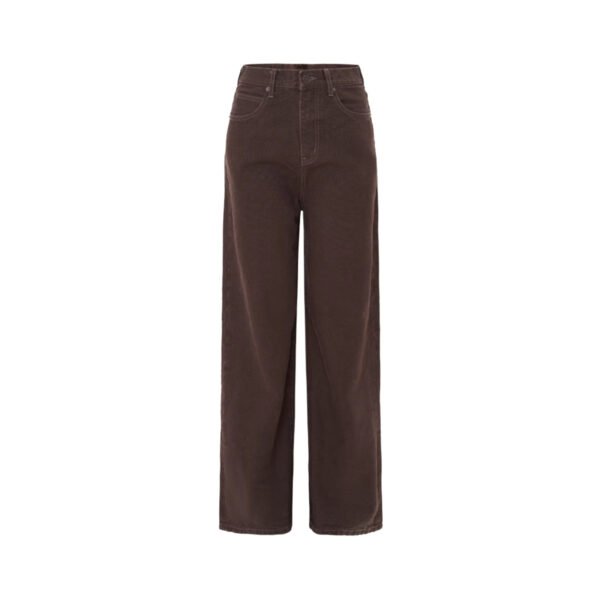 Women’s Washed Faded Micro Flare Wide Leg Denim Jeans