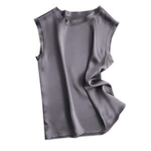 Summer Fashion High-Quality Silk Top for Women